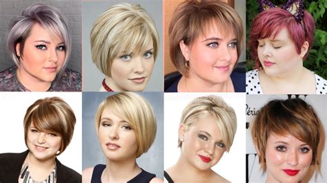 33 Suitable Short Hairstyles for Fat Faces & Double Chins